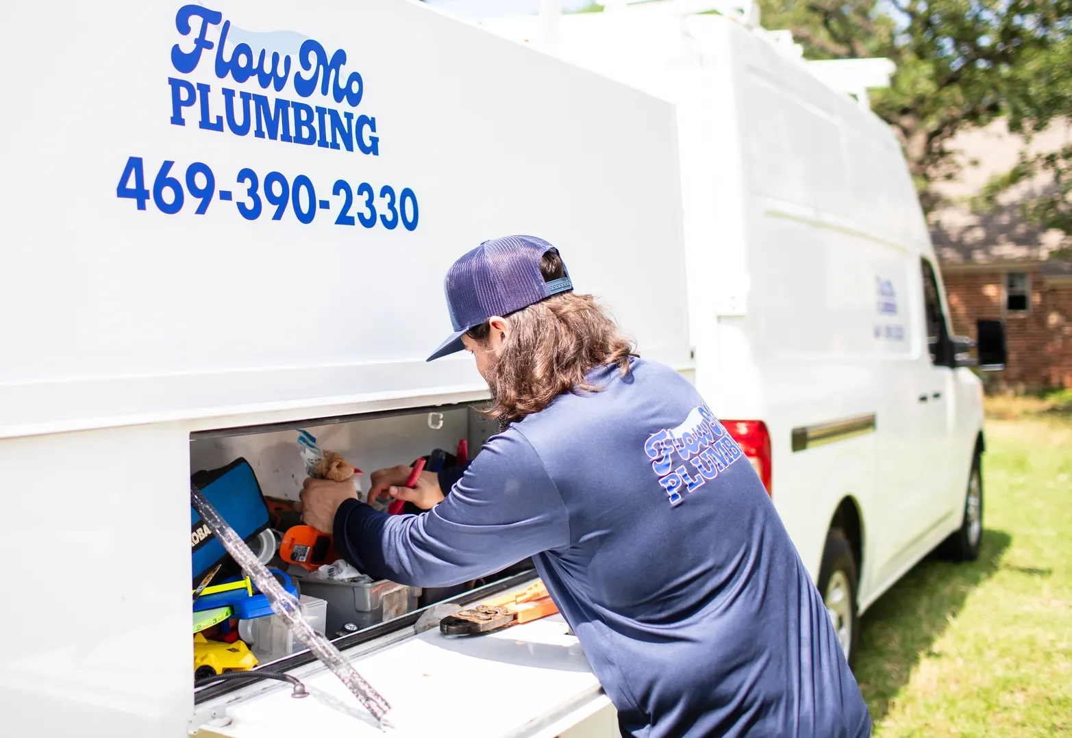FlowMo Plumbing Truck and Tools