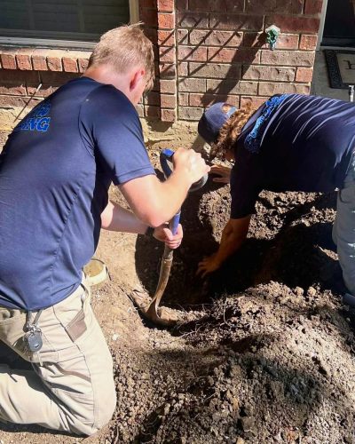 FlowMo Plumbing Jobsite Digging